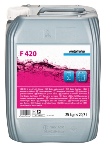 PŁYN MYJĄCY W ZMYWARKACH GASTRO  -F420  25kg 